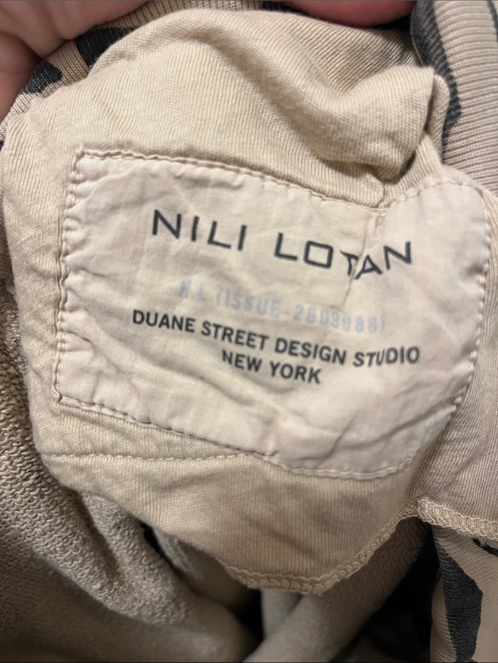 Nili Lotan slouchy zebra animal camp camo sweatpant lounge